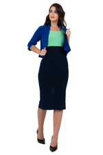 Load image into Gallery viewer, Elbow Sleeve Cropped Jacket