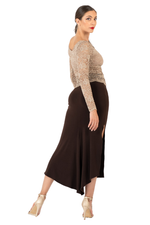 Load image into Gallery viewer, Elephant Grey Lace Blouse With Long Sleeves