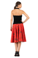 Load image into Gallery viewer, Ethnic Print A-Line Skirt