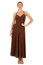 Load image into Gallery viewer, Eyelet Viscose Open Back Maxi Dress