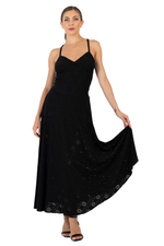 Load image into Gallery viewer, Eyelet Viscose Open Back Maxi Dress