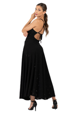 Load image into Gallery viewer, Eyelet Viscose Open Back Maxi Dress
