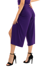 Load image into Gallery viewer, Wrap Cropped Dance Culottes
