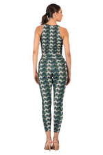 Load image into Gallery viewer, Fan Print High-Waisted Practice Leggings | conDiva Active