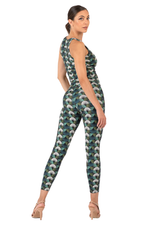 Load image into Gallery viewer, Fan Print High-Waisted Practice Leggings | conDiva Active