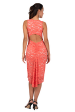 Load image into Gallery viewer, Fishtail Keyhole Lace Tango Dress
