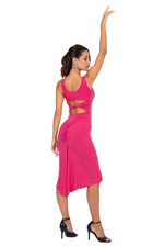 Load image into Gallery viewer, Fishtail Tango Dress With Twisted Back
