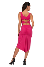 Load image into Gallery viewer, Fishtail Tango Dress With Twisted Back
