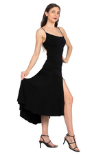 Load image into Gallery viewer, Fit &amp; Flare Keyhole Back Midi Tango Dress
