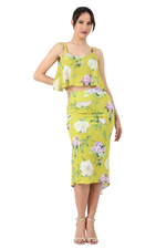 Load image into Gallery viewer, Floral Fishtail Tango Skirt