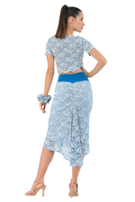 Load image into Gallery viewer, Floral Lace Fishtail Skirt