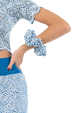 Load image into Gallery viewer, Floral Lace Scrunchie