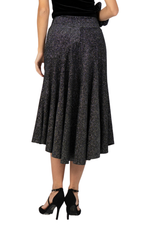 Load image into Gallery viewer, Flowing Sparkling Velvet Skirt With Tail
