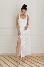 Load image into Gallery viewer, Fringe Wedding Tango Dress