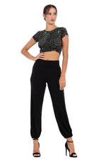 Load image into Gallery viewer, Babucha Gathered Tango Pants With Slits
