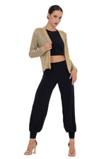 Load image into Gallery viewer, Gold Knitted Jacket