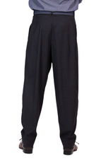 Load image into Gallery viewer, Graphite Tango Pants With Two Inverted Pleats