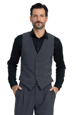 Load image into Gallery viewer, Gray Men&#39;s Tango Vest