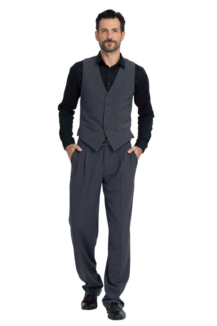 Grey Men's Tango Outfit