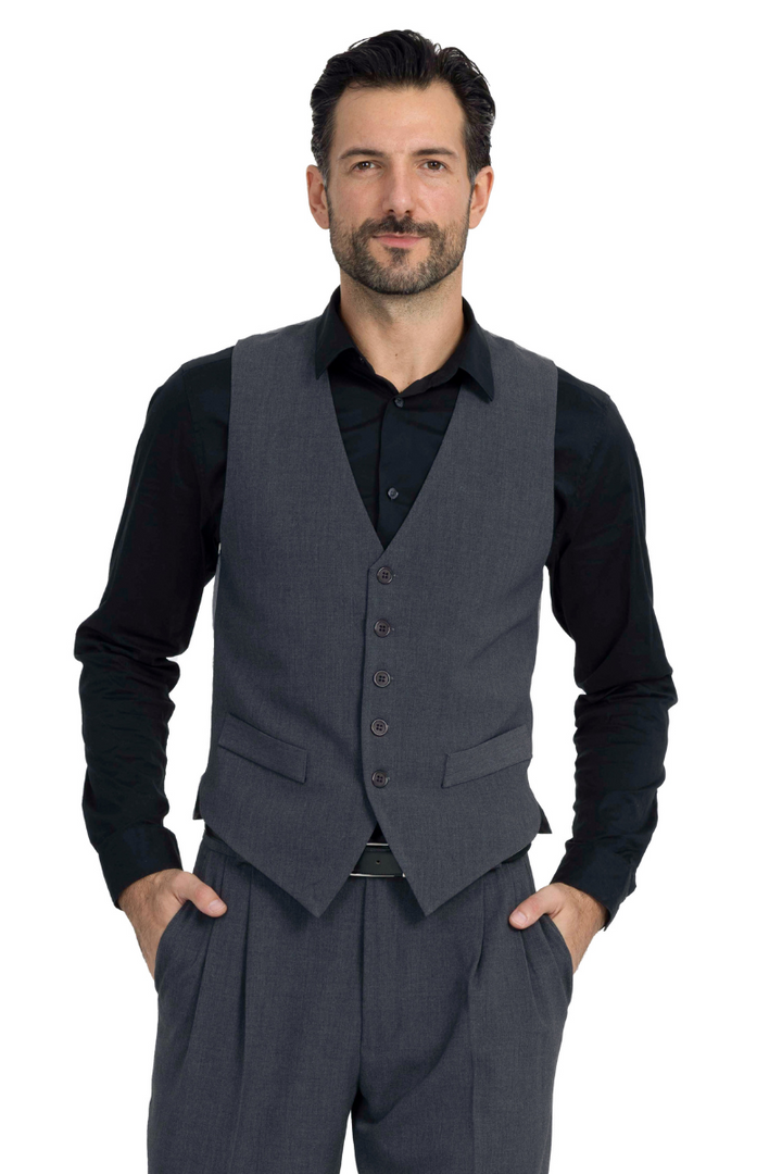 Gray Men's Tango Vest