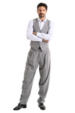 Load image into Gallery viewer, Light Grey Men&#39;s Tango Vest
