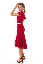 Load image into Gallery viewer, Gathered Tango Skirt
