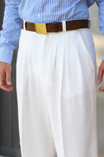 Load image into Gallery viewer, Off-White Men&#39;s Tango Pants With Three Pleats And Back Pockets