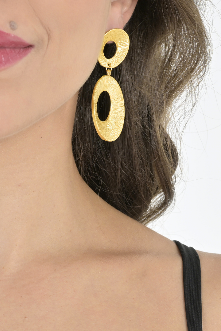 Ilarea Gold Tango Earrings