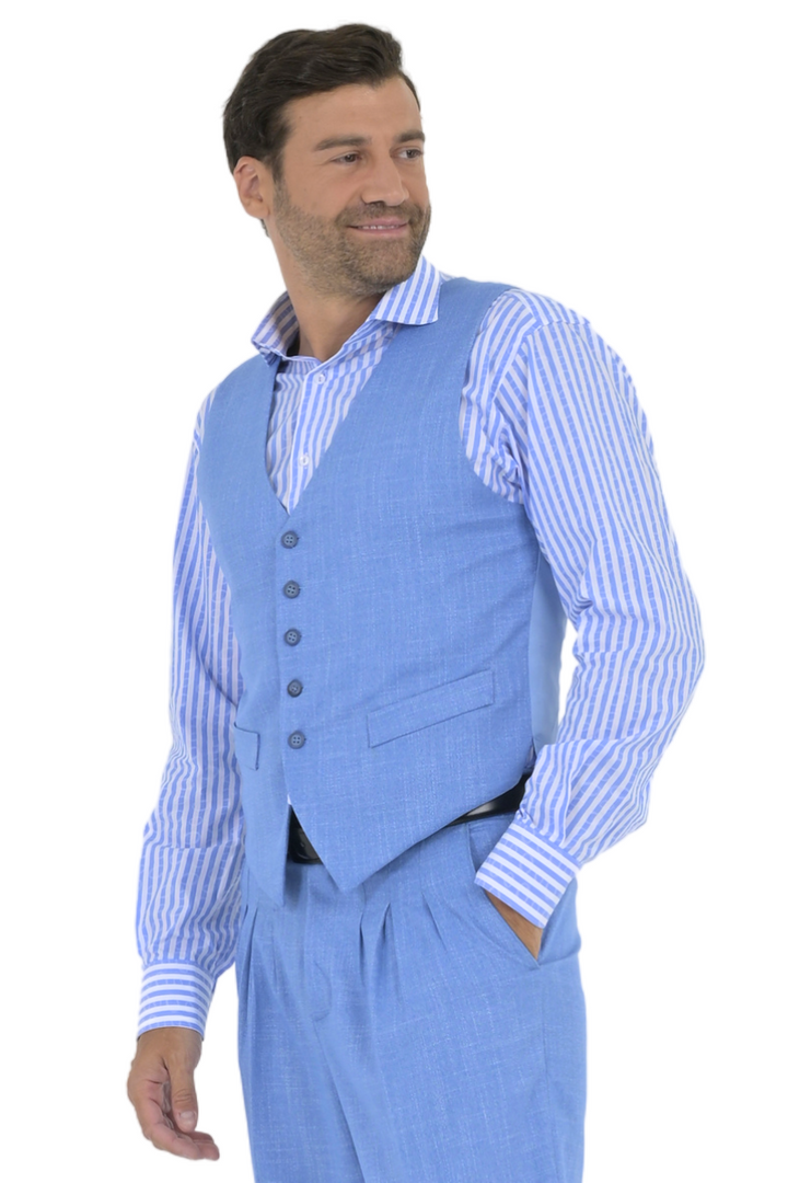 Indigo Blue Men's Tango Vest