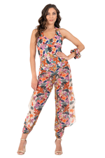 Load image into Gallery viewer, Jungle Print Adjustable Halterneck Top