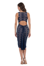 Load image into Gallery viewer, Lace Fishtail Keyhole Tango Dress
