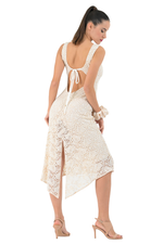 Load image into Gallery viewer, Lace Dress With Keyhole Tie Back