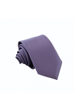Load image into Gallery viewer, Lavender Men's Satin Necktie
