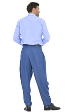 Load image into Gallery viewer, Lightweight Denim Tango Pants With Two Inverted Pleats
