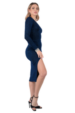 Load image into Gallery viewer, Long Sleeve Tango Dress With Open Back
