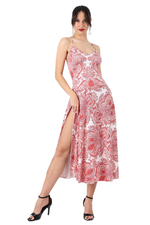 Load image into Gallery viewer, Mandala Print Tango Dress With Tie Back