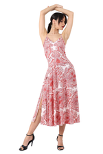 Load image into Gallery viewer, Mandala Print Tango Dress With Tie Back