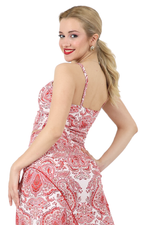 Load image into Gallery viewer, Mandala Print Twist Front Tango Crop Top