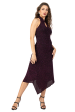 Load image into Gallery viewer, Mandarin Neckline Sparkling Tango Dress
