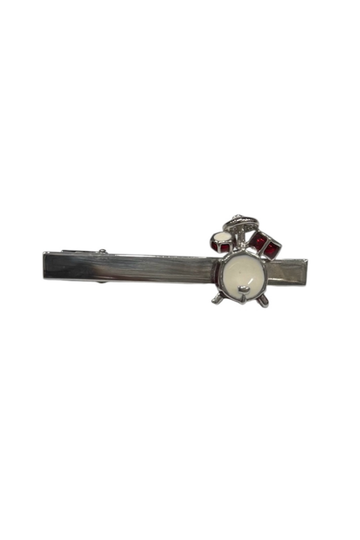 Men’s Drums Design Tie Clip