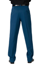 Load image into Gallery viewer, Petrol Blue Men&#39;s Tango Pants With Three Pleats
