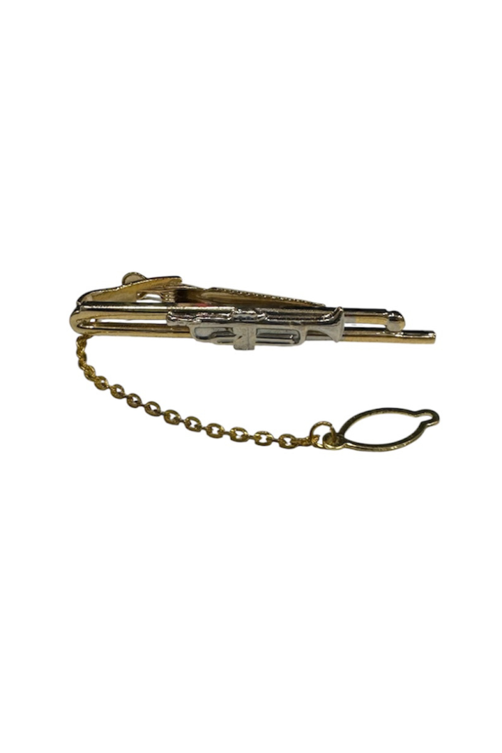 Men’s Trumpet Design Tie Clip