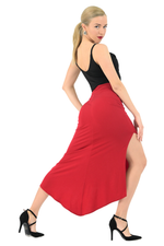 Load image into Gallery viewer, Midi Tango Skirt With Side Slit
