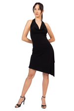 Load image into Gallery viewer, Mini Asymmetric Dance Dress