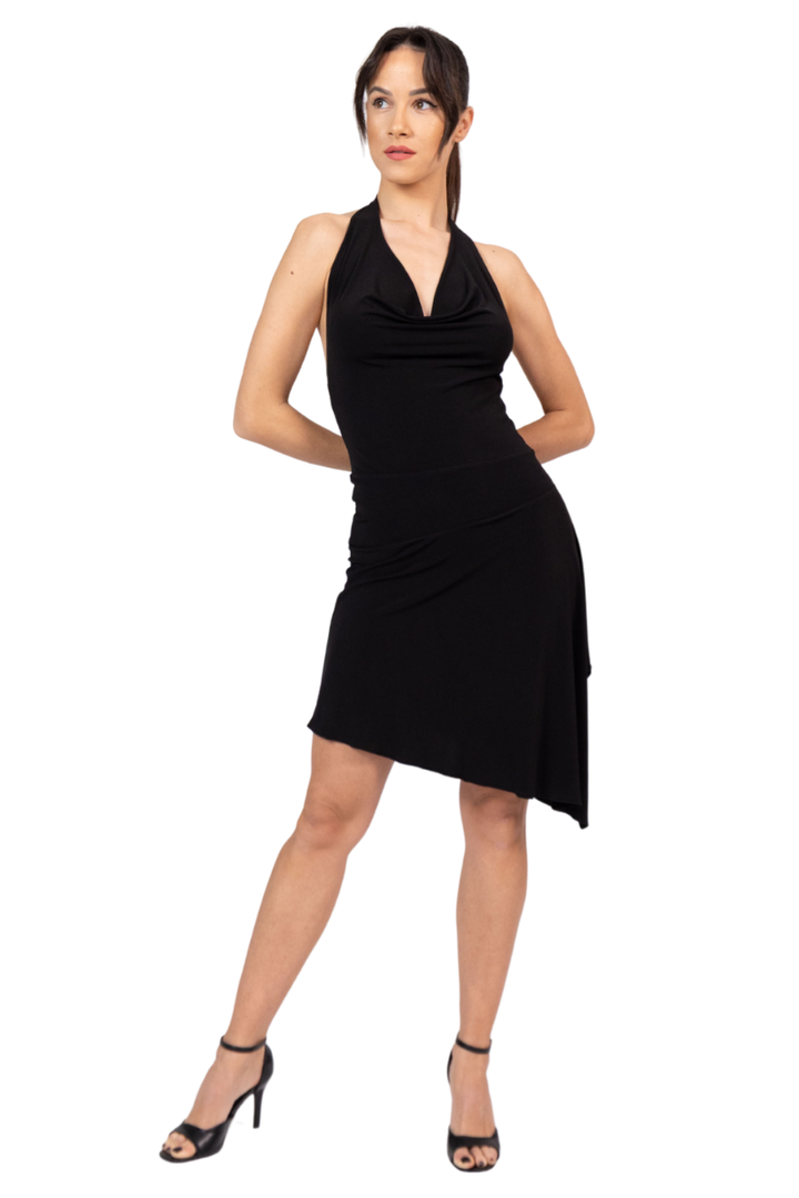 Mini Asymmetric Dance Dress