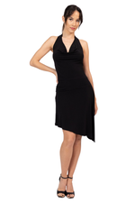 Load image into Gallery viewer, Mini Asymmetric Dance Dress