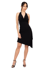 Load image into Gallery viewer, Mini Asymmetric Dance Dress