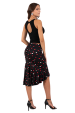 Load image into Gallery viewer, Mixed Polka Dot Mermaid Tango Skirt
