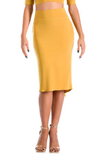 Load image into Gallery viewer, Small Tail Pencil Skirt With Back Gatherings
