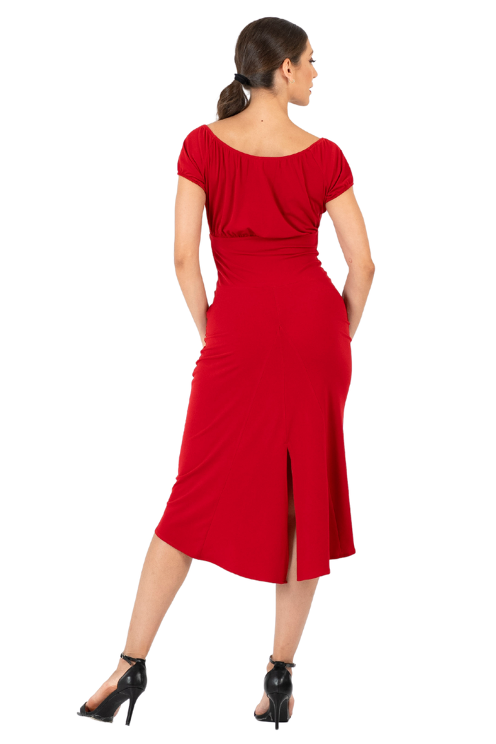 Off The Shoulder Dance Dress